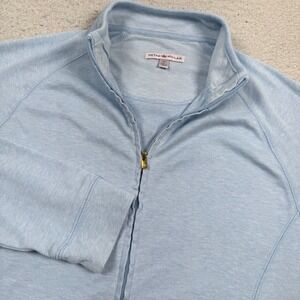 Peter Millar Jacket Womens Medium Full Zip Stretch Performance‎ Long Sleeve Blue